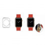 Gumowe etui do Apple Watch 42mm - przezroczyste