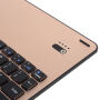 Bezprzewodowa klawiatura Bluetooth i etui dla Apple iPad Air 3 (2019) / iPad Pro 10,5" (2017) - złota