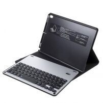 Bezprzewodowa Bluetooth klawiatura i etui dla Apple iPad Air 3 (2019) / iPad Pro 10,5" (2017) – czarna