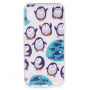 IMD ultra cienkie etui plastikowe tylne do Apple iPhone XS / iPhone X – pingwiny