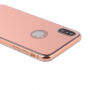 Lustrzane etui ochronne dla iPhone XS / iPhone X - różowo-złote