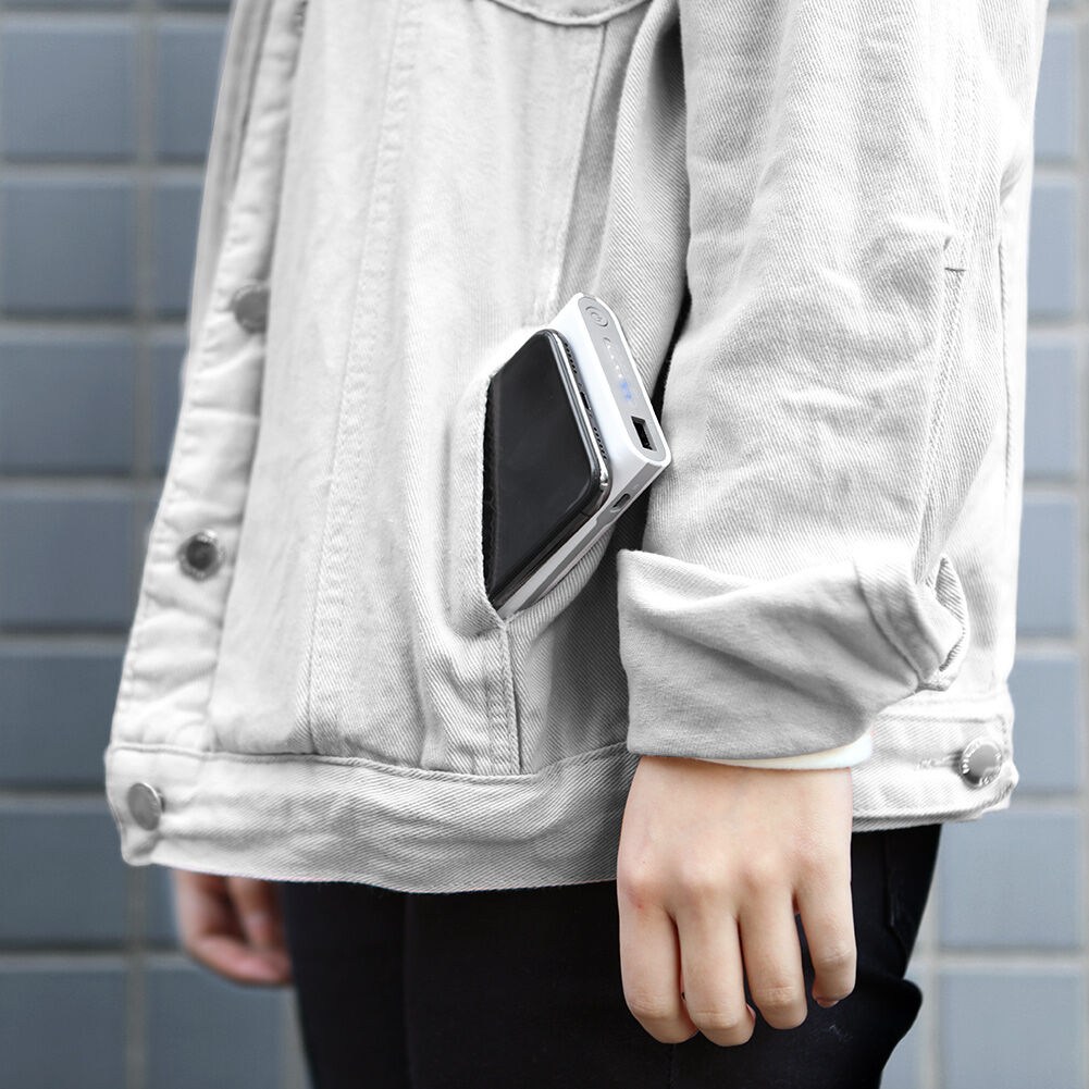 NILLKIN power bank 10000mAh z ładowaniem bezprzewodowym - białe