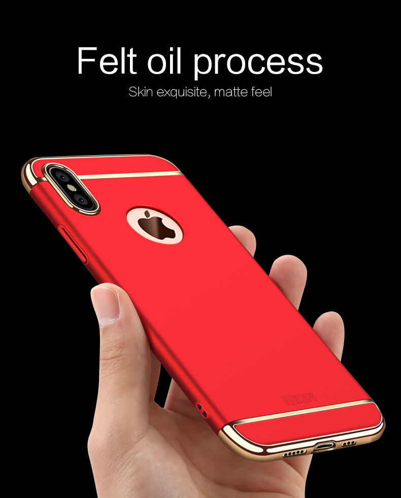 MOFI luksusowe etui do iPhone XS Max - czarne MOFI luksusowe etui do iPhone XS Max - czarne