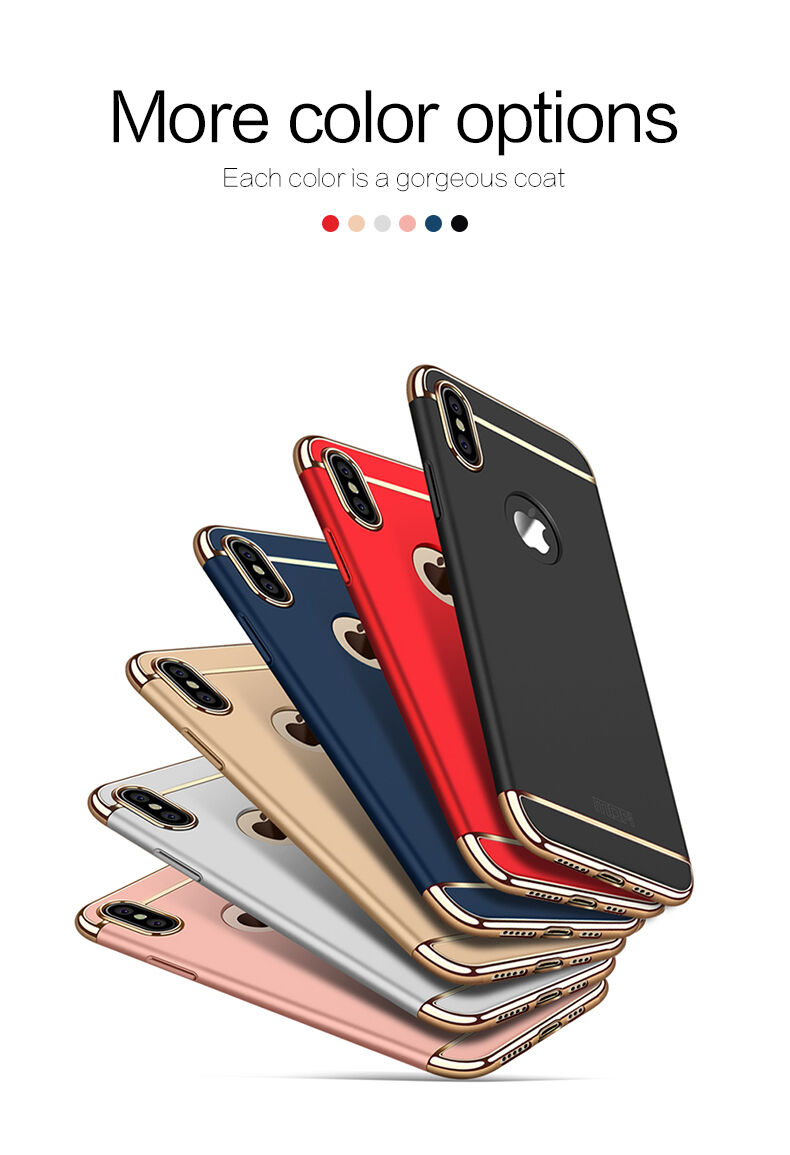 MOFI luksusowe etui do iPhone XS Max - złote