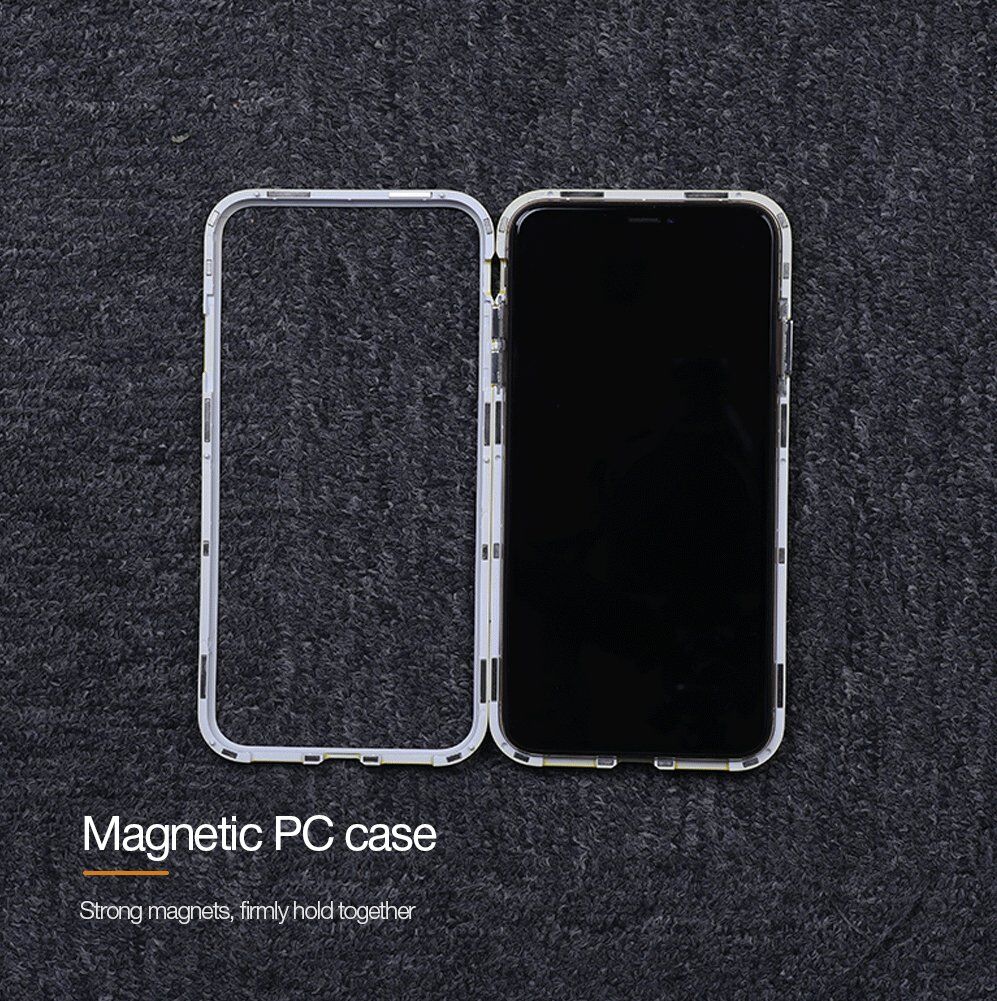 NILLKIN Ombre etui do iPhone XS Max - fioletowe