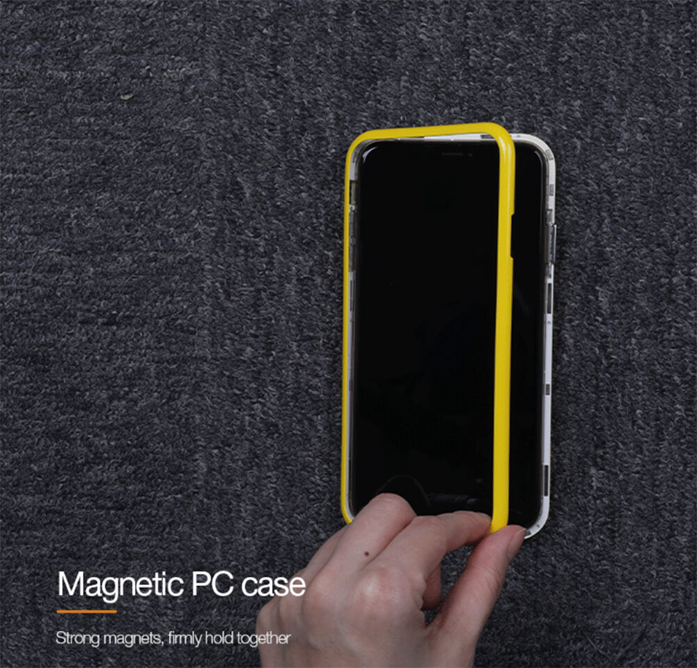 NILLKIN Ombre etui do iPhone XS Max - fioletowe