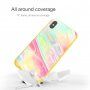 NILLKIN Ombre etui do iPhone XS Max - fioletowe