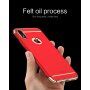 MOFI luksusowe etui do iPhone XR - czerwone