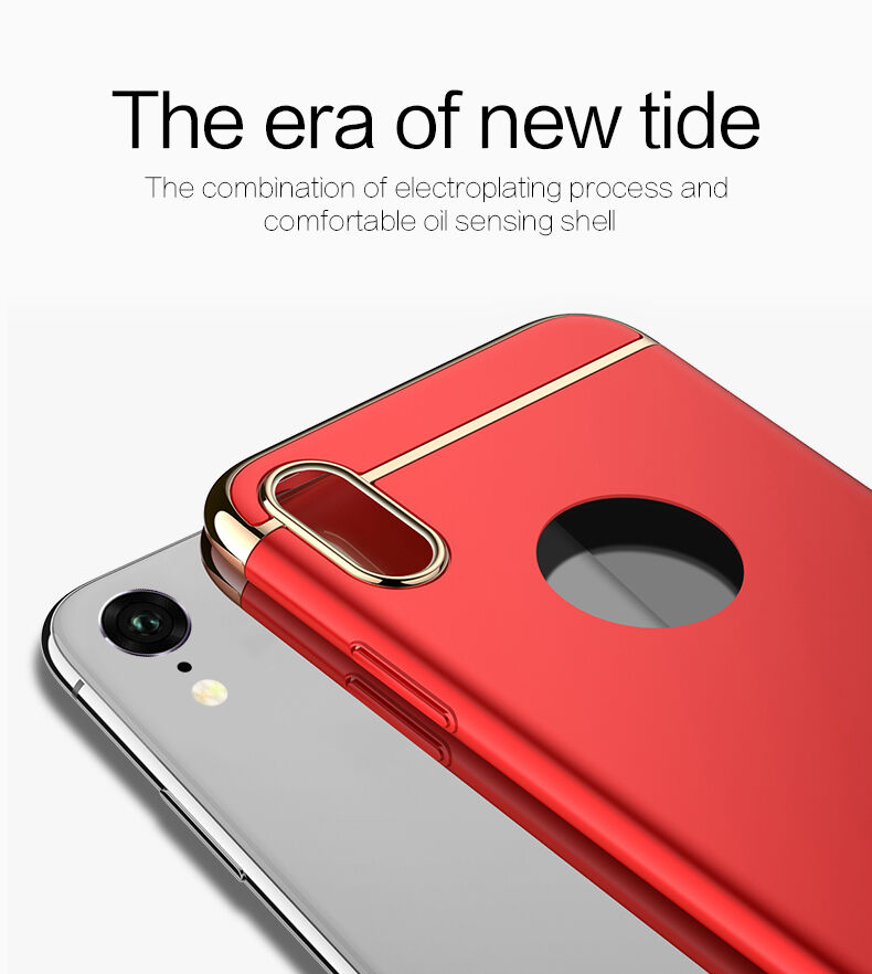 MOFI luksusowe etui do iPhone XR - złote