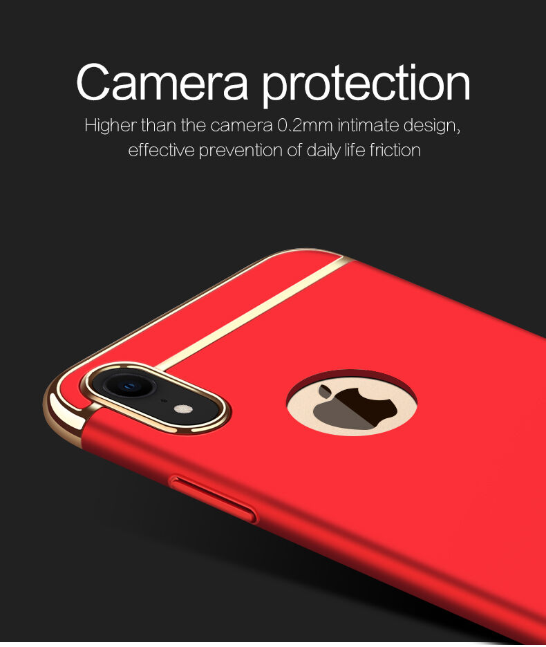 MOFI luksusowe etui do iPhone XR - złote
