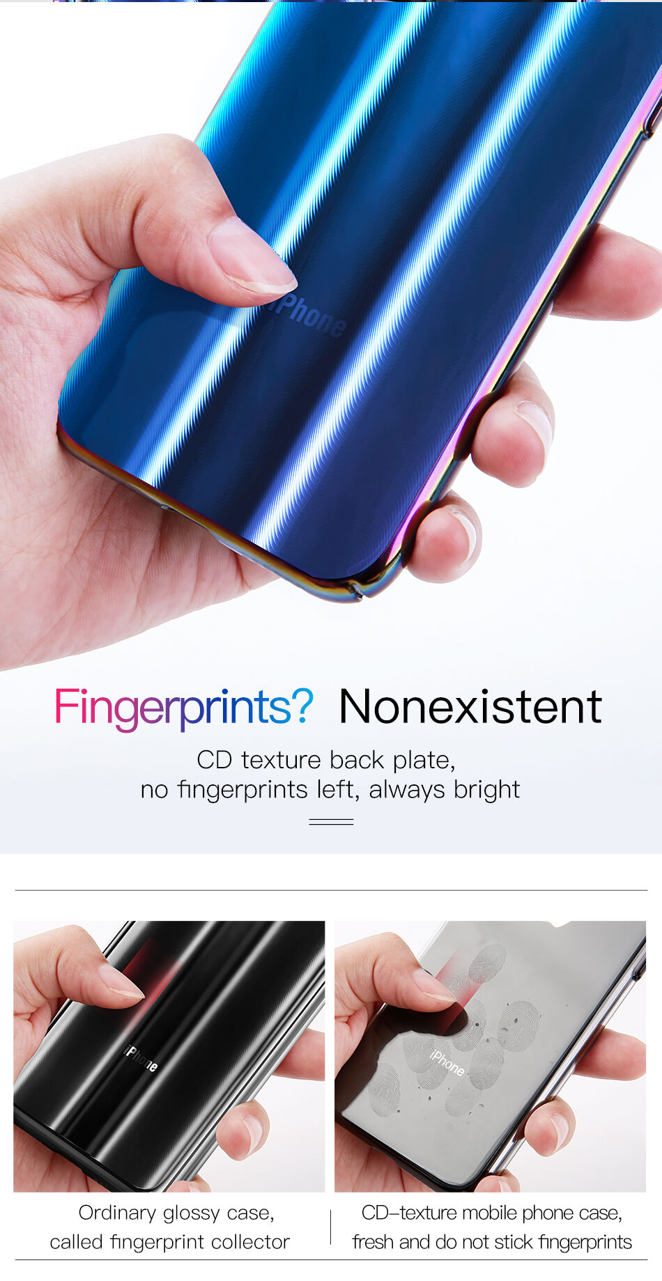 BASEUS Aurora etui do iPhone XS - niebieskie