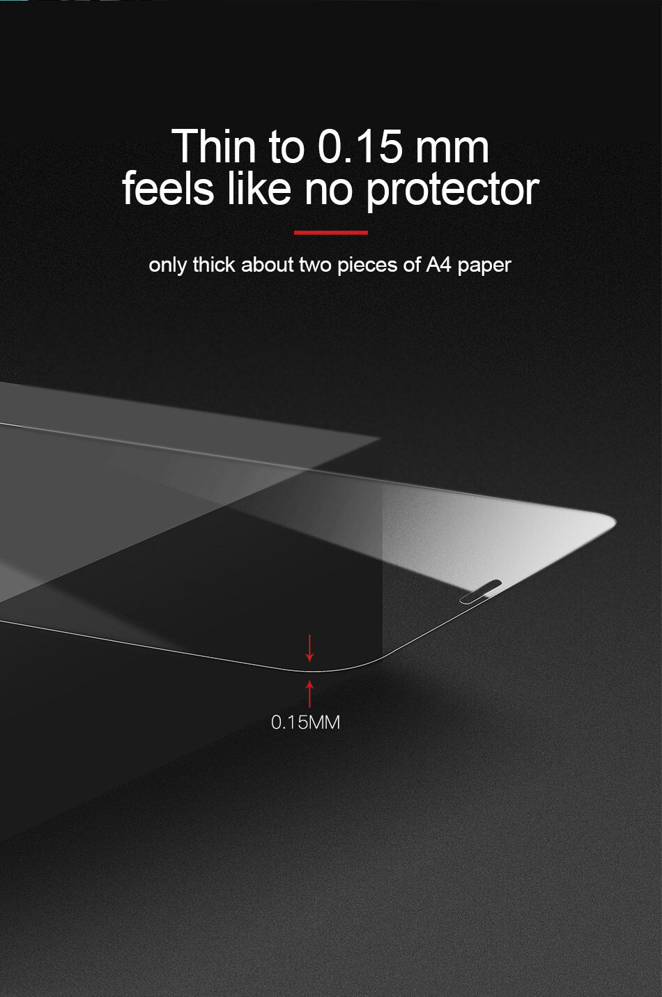 BASEUS podwójnie hartowane szkło do iPhone XR / 11