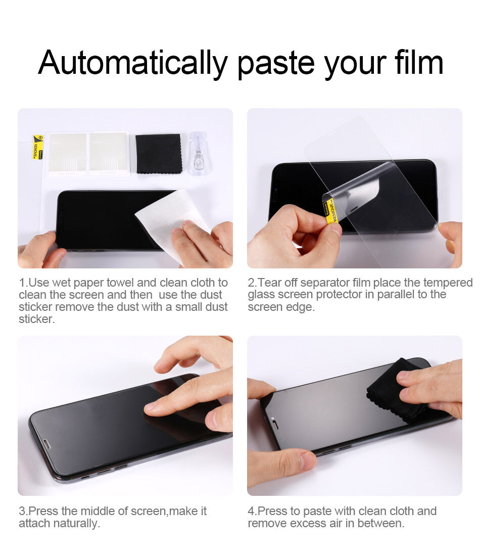BASEUS podwójnie hartowane szkło do iPhone XR / 11