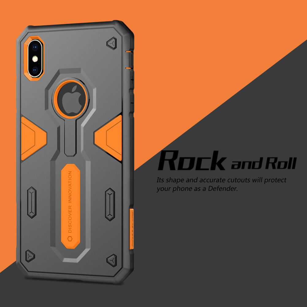 NILLKIN Defender II odporne etui do iPhone XS Max - czarne