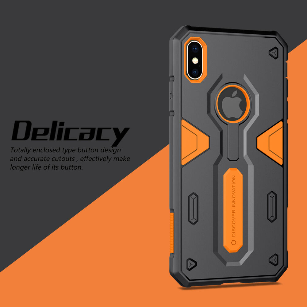 NILLKIN Defender II odporne etui do iPhone XS Max - czarne