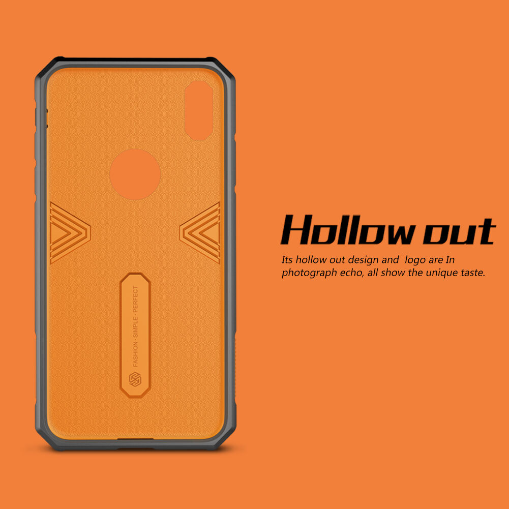 NILLKIN Defender II odporne etui do iPhone XS Max - czarne