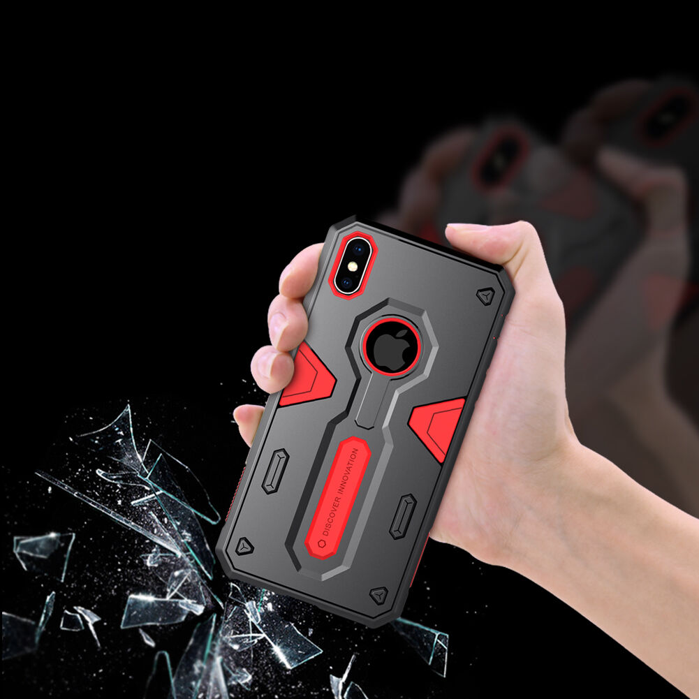 NILLKIN Defender II odporne etui do iPhone XS Max - czarne
