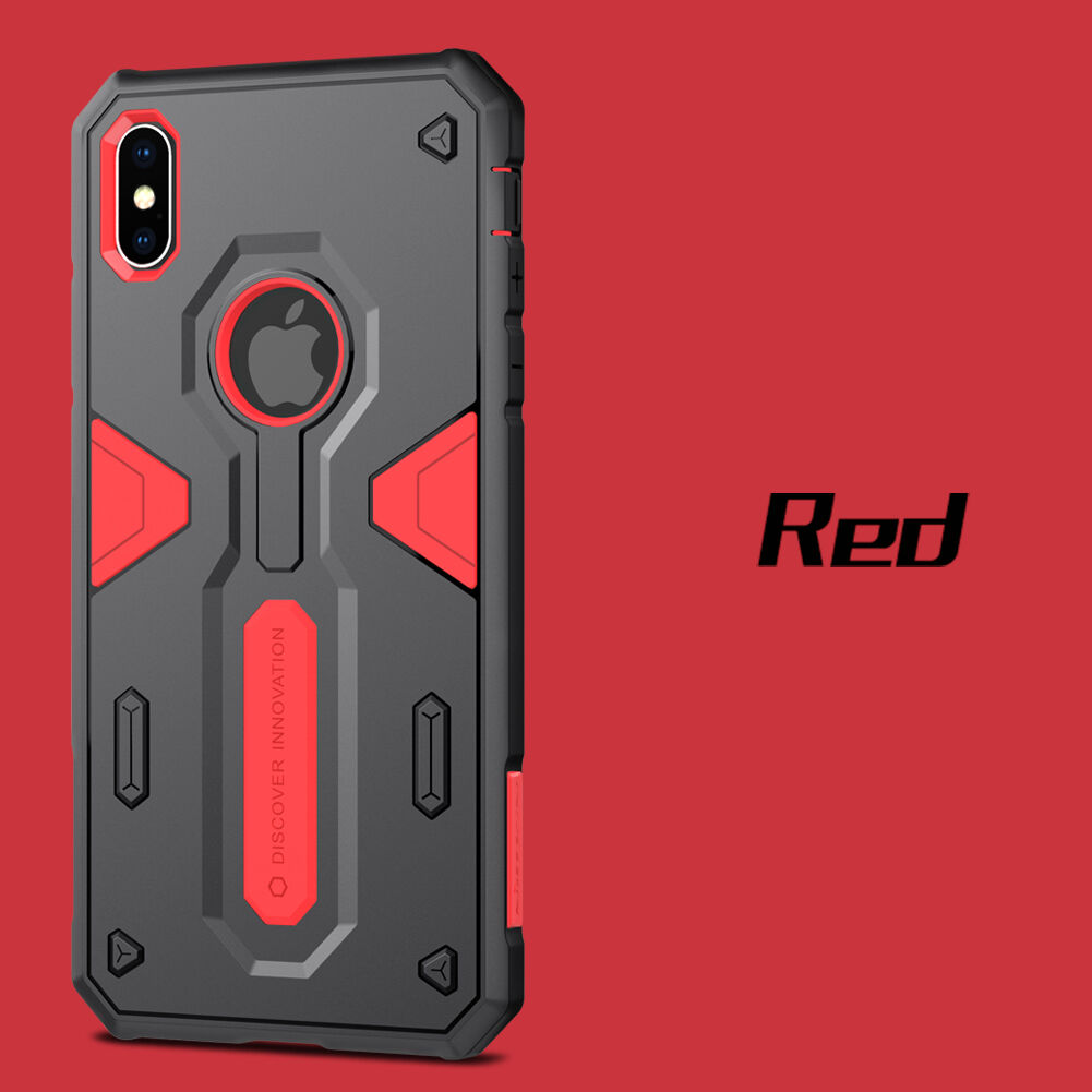 NILLKIN Defender II odporne etui do iPhone XS Max - czarne