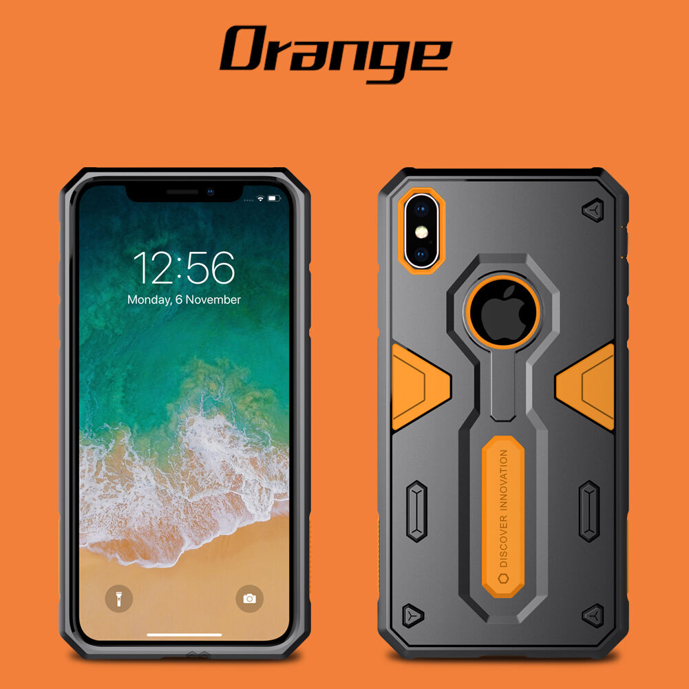 NILLKIN Defender II odporne etui do iPhone XS Max - czarne