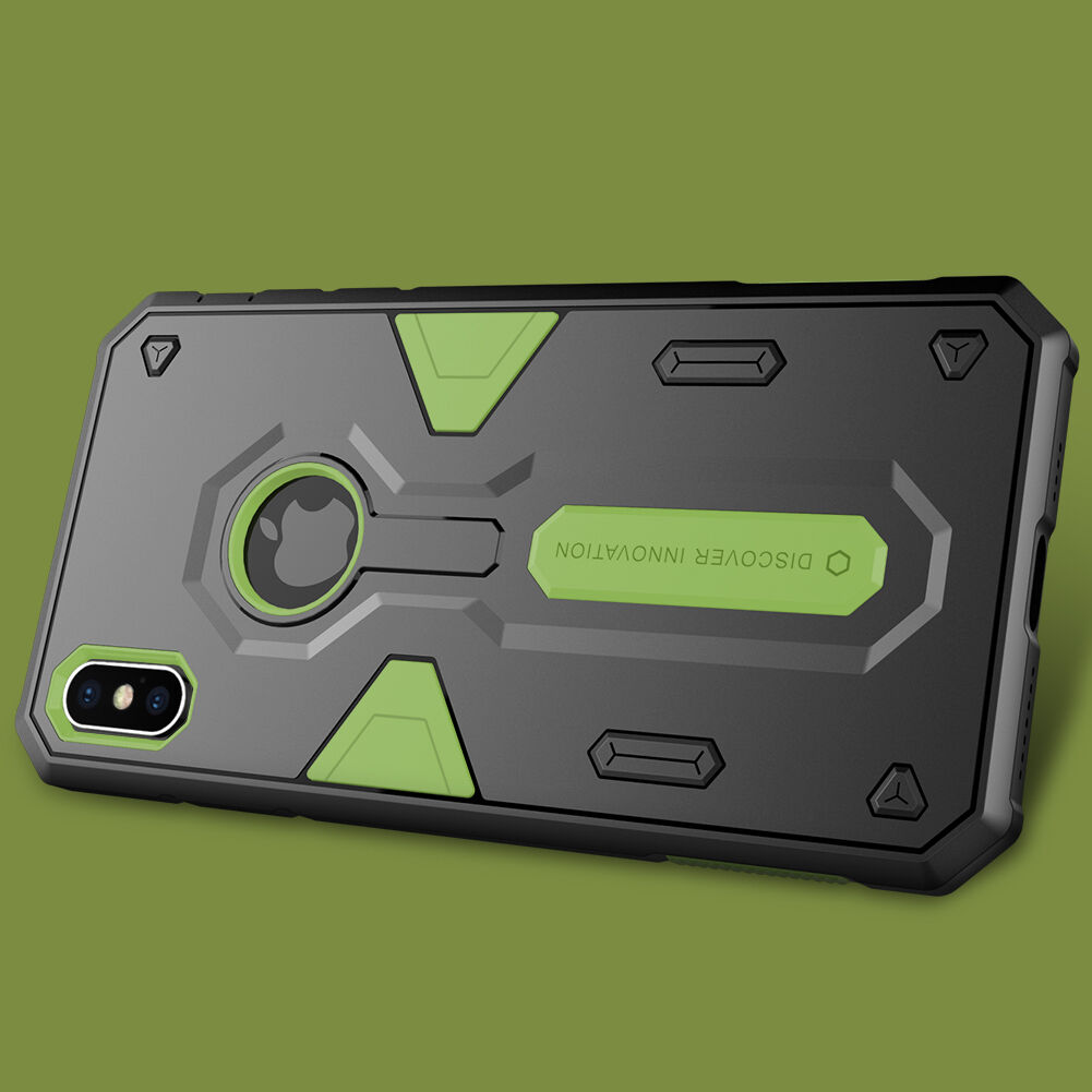 NILLKIN Defender II odporne etui do iPhone XS Max - czarne