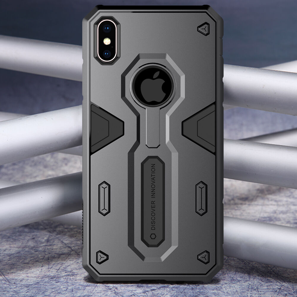 NILLKIN Defender II odporne etui do iPhone XS Max - czarne