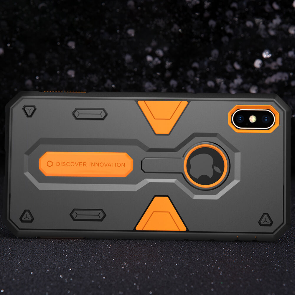 NILLKIN Defender II odporne etui do iPhone XS Max - czarne