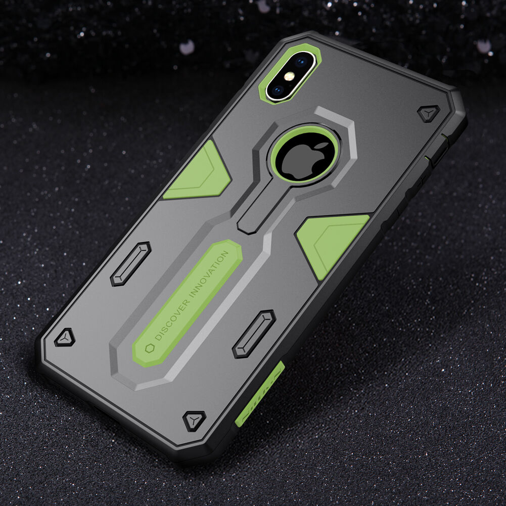 NILLKIN Defender II odporne etui do iPhone XS Max - czarne