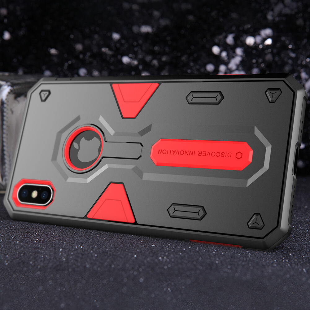 NILLKIN Defender II odporne etui do iPhone XS Max - czarne