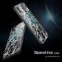 NILLKIN Spacetime etui ze szklaną częścią tylną do iPhone XR
