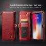 CASEME 2w1 zdejmowany pokrowiec do iPhone XS Max - czerwony
