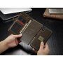CASEME 2w1 zdejmowany pokrowiec do iPhone XS Max - brązowy