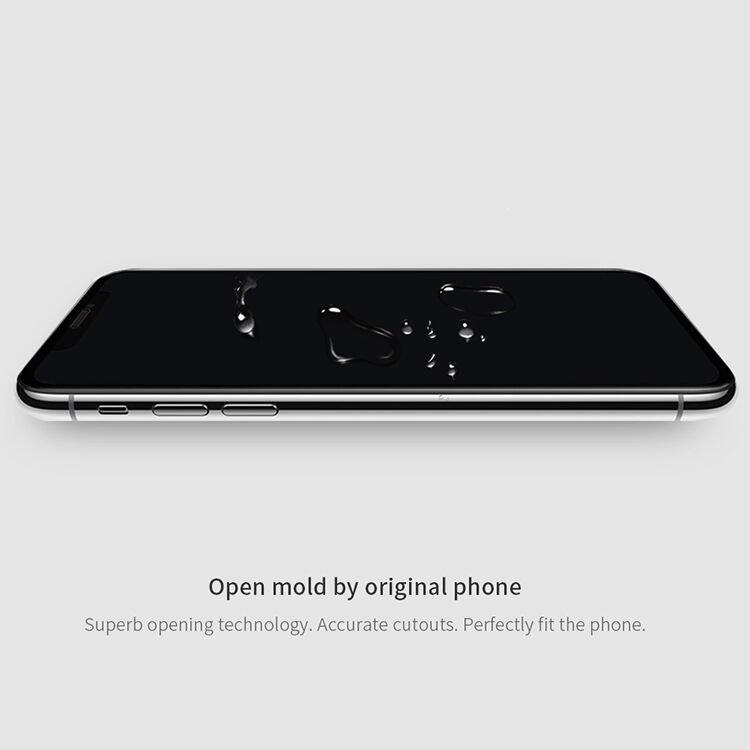 NILLKIN szkło hartowane 3D dla iPhone XS Max / 11 Pro Max - czarne