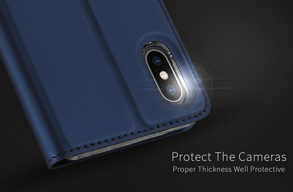 DUX DUCIS futerał flip dla iPhone XS Max - szary