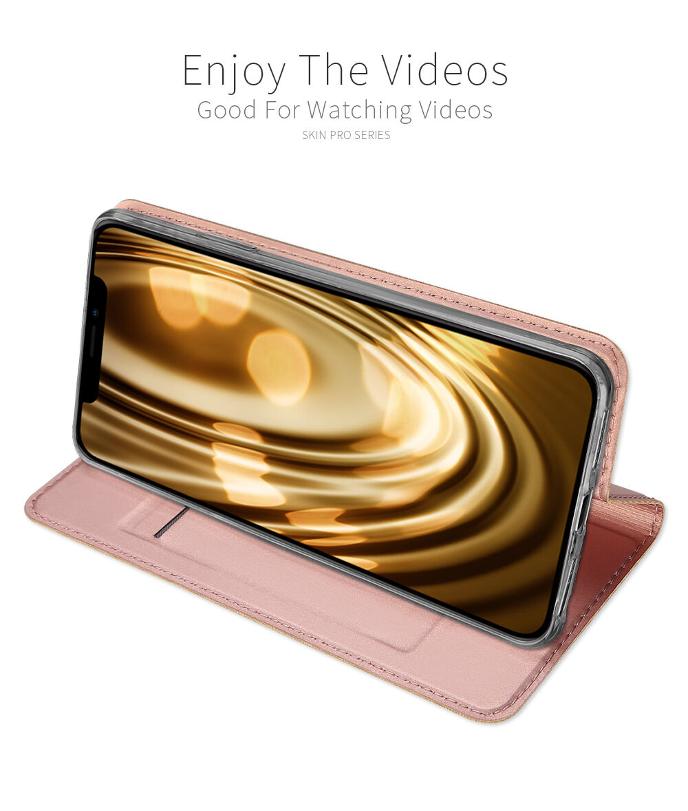 DUX DUCIS futerał flip dla iPhone XS Max - szary