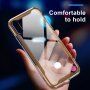 BASEUS Armor etui przezroczyste z ramką dla iPhone XR - czarne