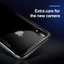 BASEUS Armor etui przezroczyste z ramką dla iPhone XR - czarne
