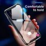 BASEUS Armor etui przezroczyste z ramką dla iPhone XR - czarne