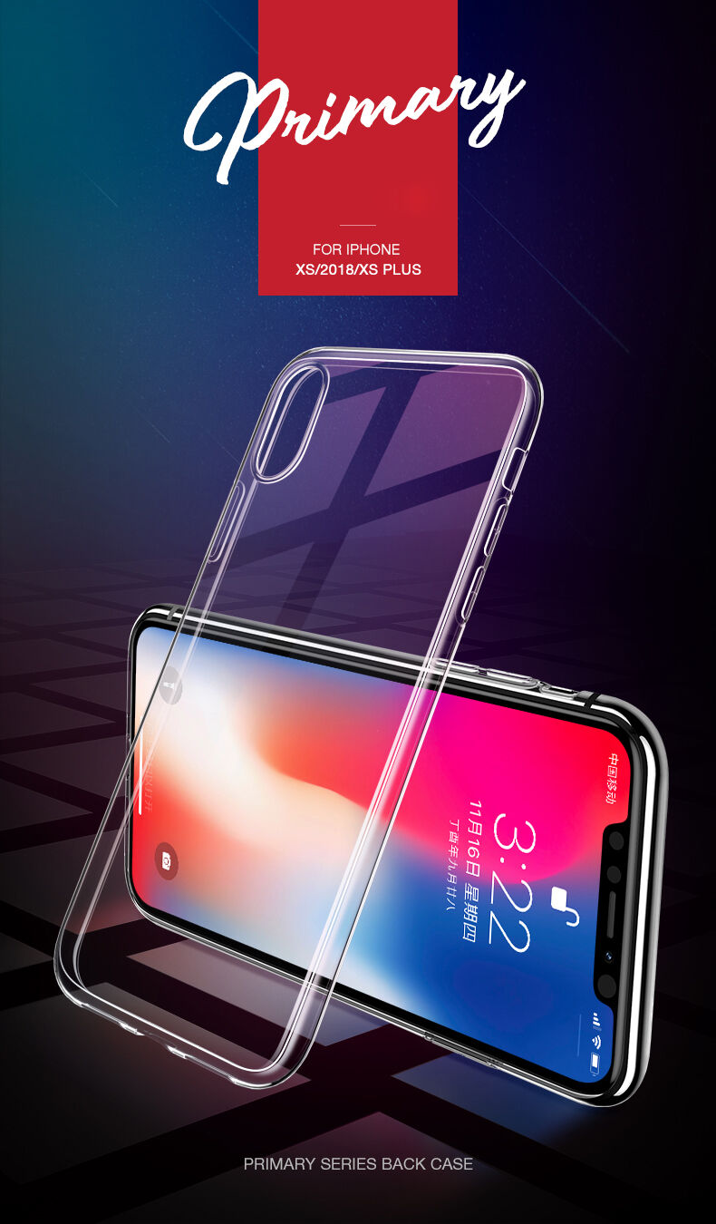 USAMS przezroczyste etui dla iPhone XR
