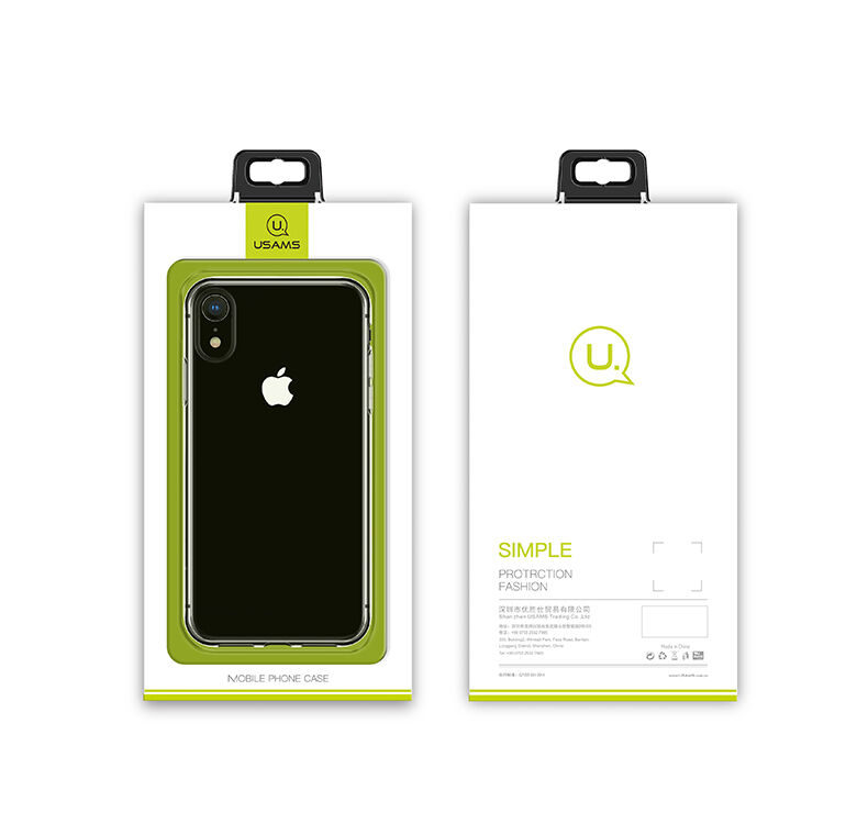 USAMS przezroczyste etui dla iPhone XR