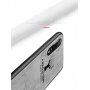 Etui z powierzchnią tekstylną dla iPhone XS / iPhone X - szare