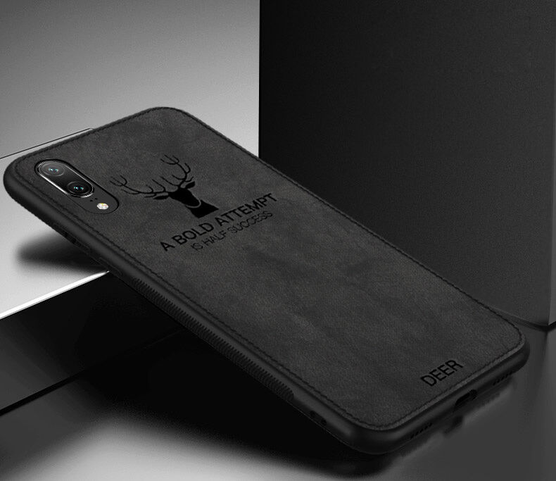 Etui z powierzchnią tekstylną dla iPhone XS / iPhone X - szare