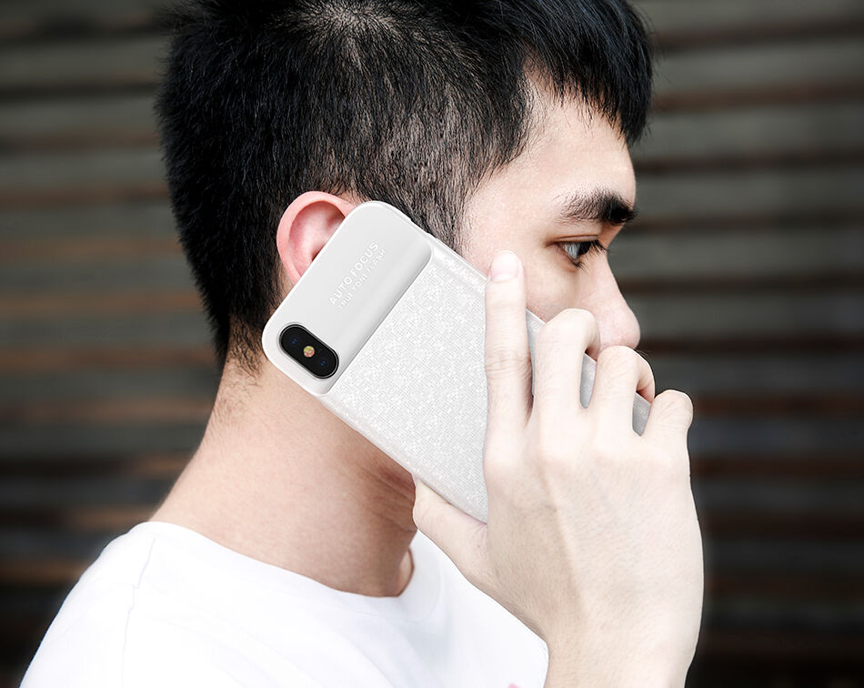 BASEUS etui z baterią 3500mAh dla iPhone X - czarne