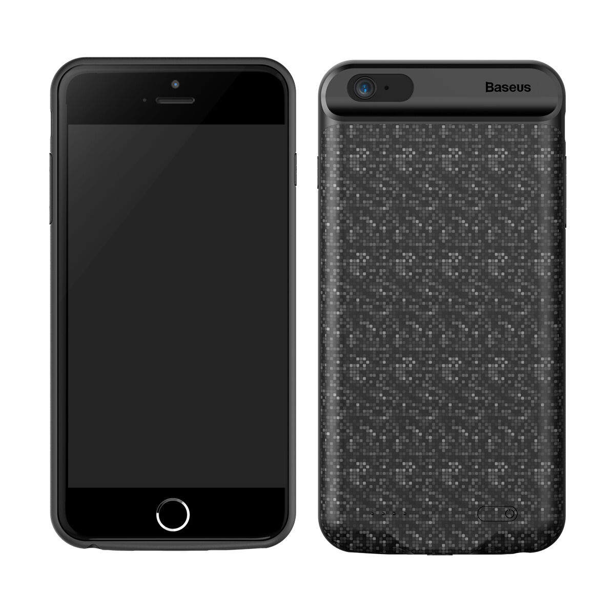 BASEUS etui designowe z baterią 5000mAh dla Apple iPhone 6 / 6S - kremowe