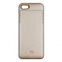 MAXNON M5 zewnętrzne etui z baterią i certyfikatem MFI dla Apple iPhone SE (2016) / 5S / 5 - 2200mAh - złoty szampan