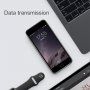 BASEUS etui designowe z baterią 5000mAh dla Apple iPhone 7 Plus - czarne