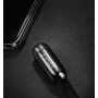 X-LEVEL elegancki USB / lightning kabel dla Apple iPhone / iPad / iPod - 8cm - zielony