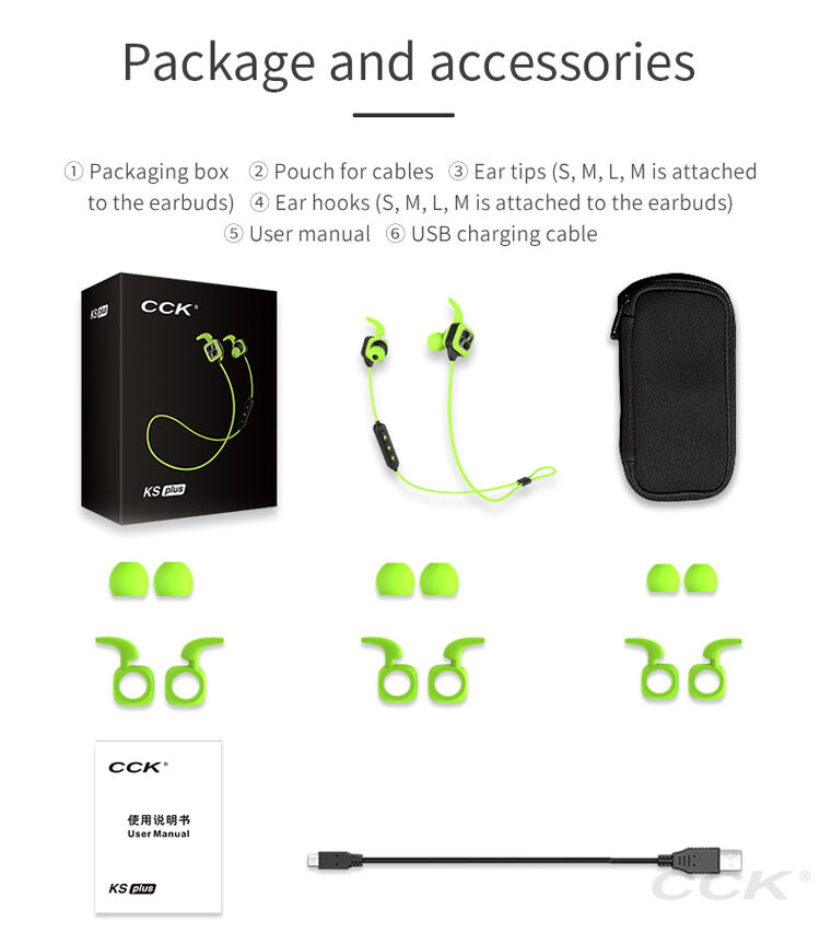 CCK bezprzewodowe słuchawki Bluetooth dla Apple iPhone - białe