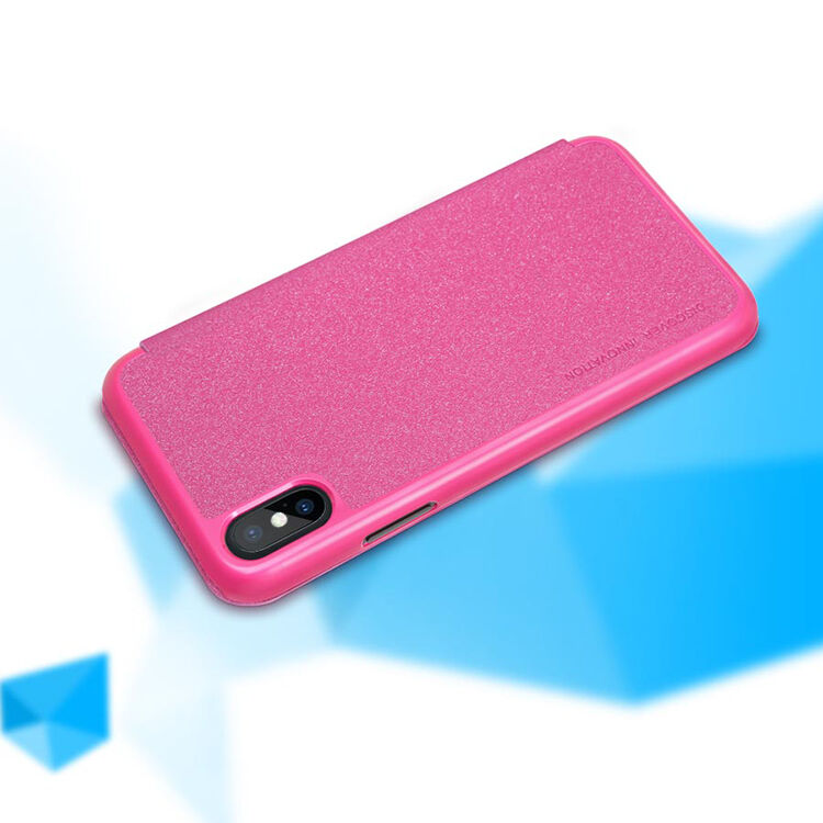 NILLKIN pokrowiec ochronny flip dla Apple iPhone XS / iPhone X - czarny