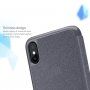 NILLKIN pokrowiec ochronny flip dla Apple iPhone XS / iPhone X - czarny