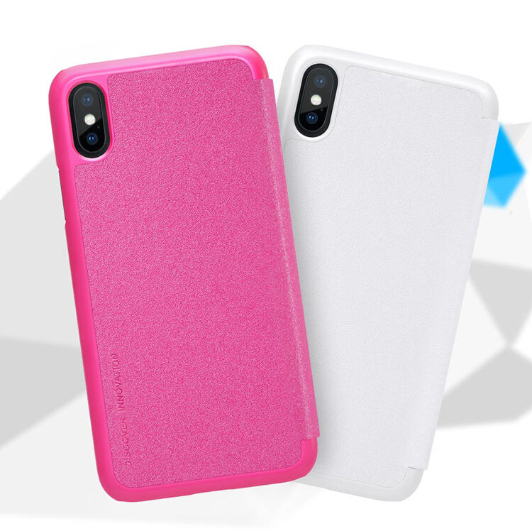 NILLKIN pokrowiec ochronny flip dla Apple iPhone XS / iPhone X - czarny